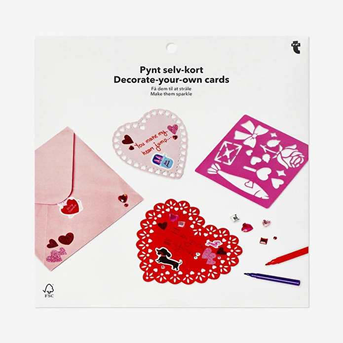 Flying Tiger Copenhagen Kendin Yap Dantel Aşk Notları