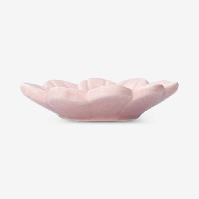 Flying Tiger Copenhagen Pembe Çiçek Şeklinde Küçük Tabak