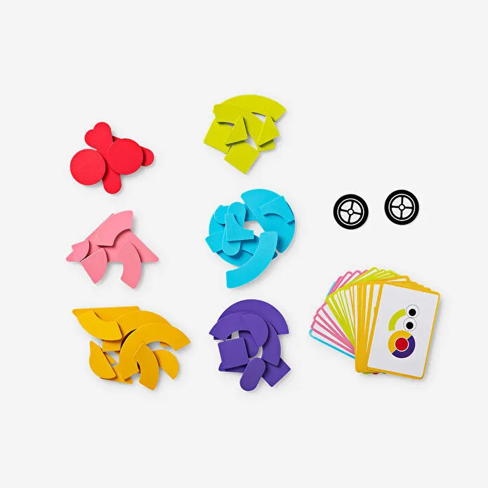 Flying Tiger Copenhagen Geometrik Şekilli Puzzle Seti