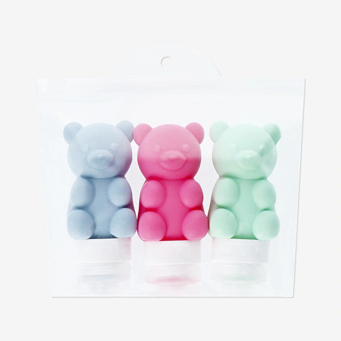 Flying Tiger Copenhagen Ayıcık Şeklinde Silikon Seyahat Şişesi