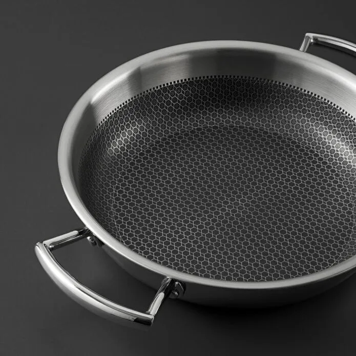 Jumbo Gourmet 26 cm İndüksiyon Tabanlı Çelik Pilav Tenceresi