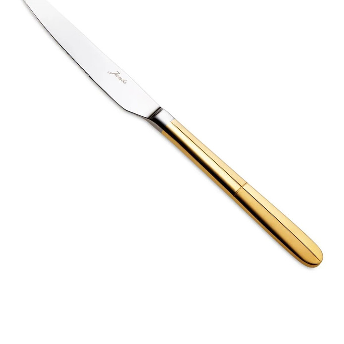 Jumbo 9401 Altın 12 Kişilik 84 Parça Gold Çatal Kaşık Bıçak Seti