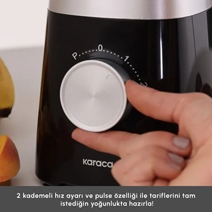 Karaca Multiblend Smoothie Blender Siyah 1000W