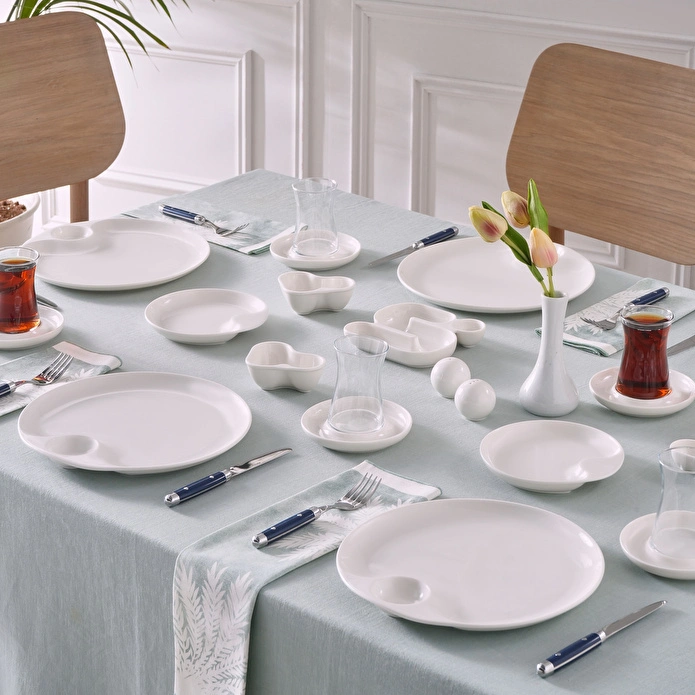 Karaca Stream Bone Salsa 26 Parça 6 Kişilik Kahvaltı Takımı