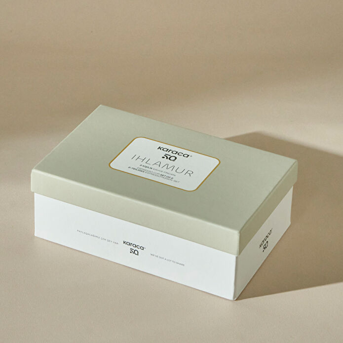 Karaca Ihlamur 2 Kişilik Kahve Fincan Takımı 80 ml