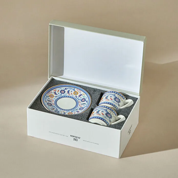 Karaca Ihlamur 2 Kişilik Kahve Fincan Takımı 80 ml