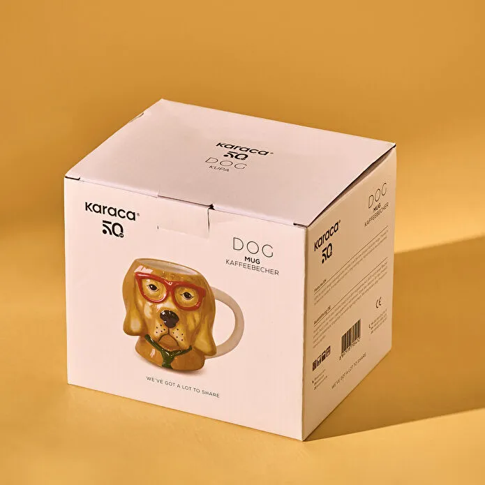 Karaca Animal Dog Mug Kupa 490 Ml