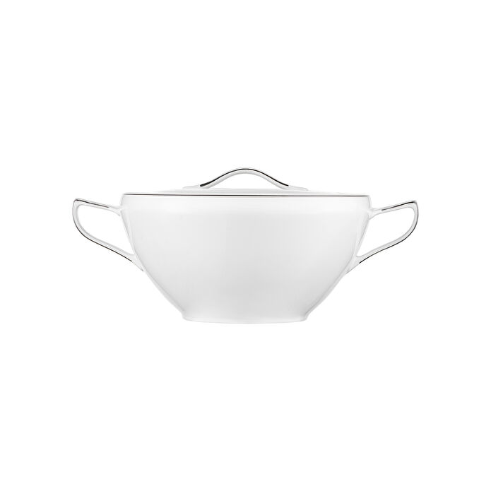 Emsan Fine Bone Freya 60 Parça 12 Kişilik Yuvarlak Yemek Takımı Platin