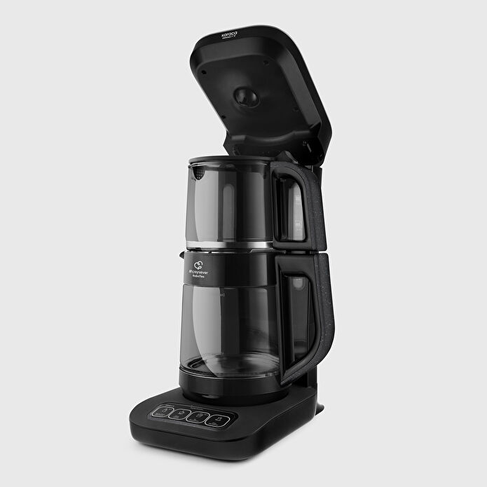 Karaca Robotea Pro Connect 4 in 1 Konuşan Cam Çay Makinesi Graphite