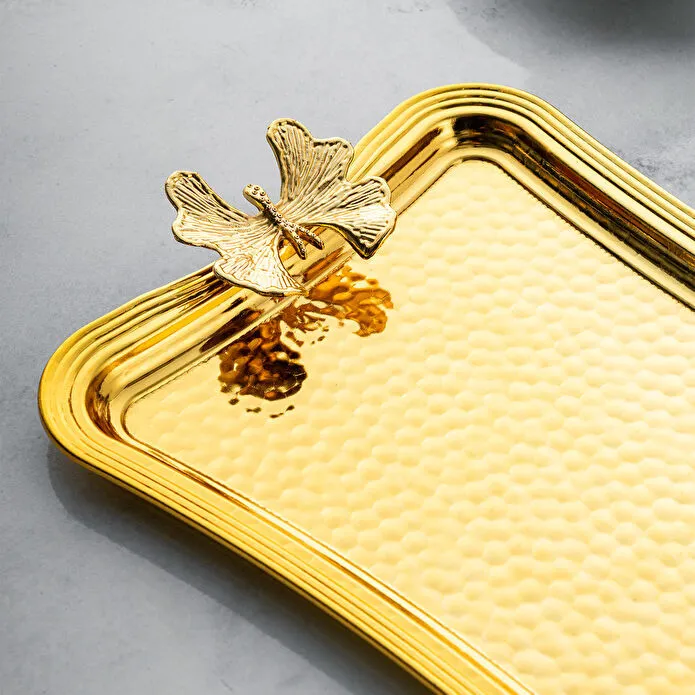 Emsan Butterfly Tepsi Gold