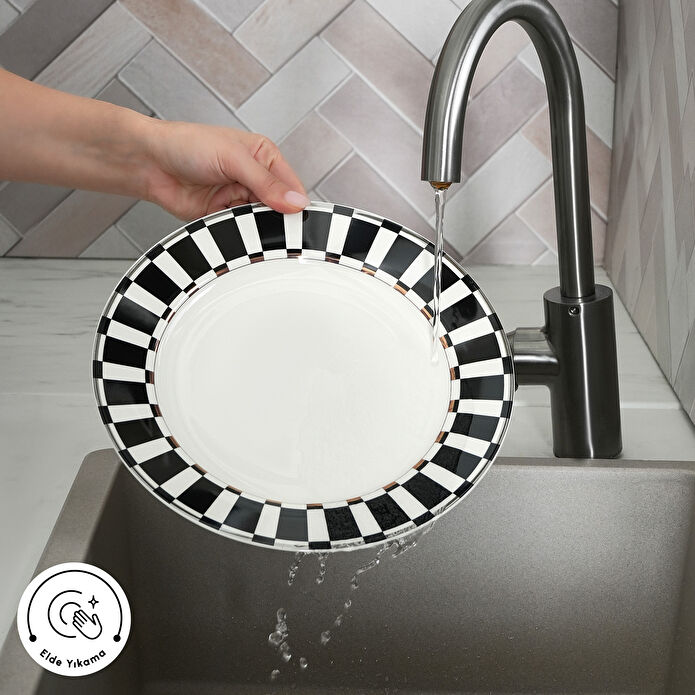 Karaca Elegance Bone Aries 24 Parça 6 Kişilik Yemek Takımı