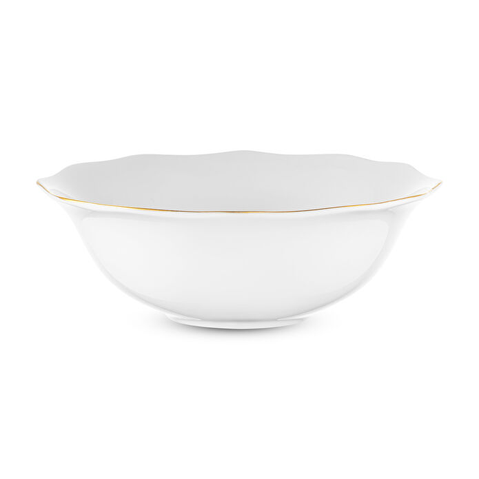 Emsan Maria Fine Bone 59 Parça 12 Kişilik Yuvarlak Yemek Takımı Gold