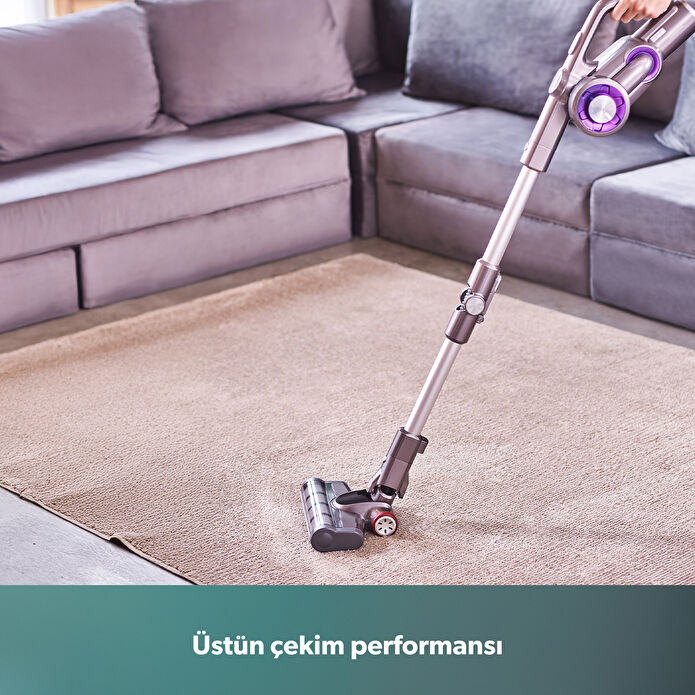 Homend Dustrider 1260h Dikey Şarjlı Kablosuz Süpürge