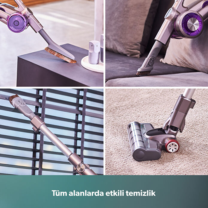 Homend Dustrider 1260h Dikey Şarjlı Kablosuz Süpürge