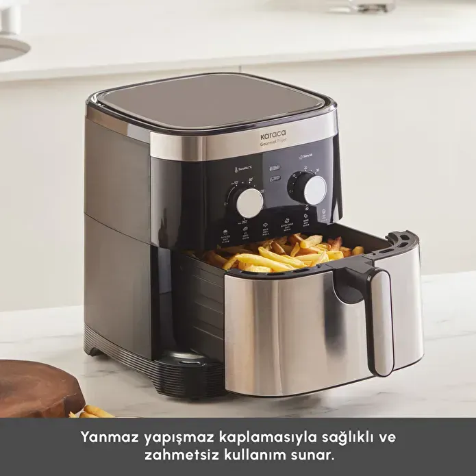 Karaca Gourmet Ekstra Büyük Hacim 8 Kişilik Airfryer