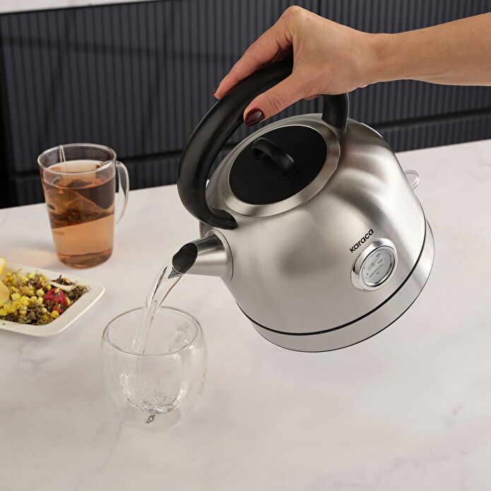 Karaca Retro 2202 Su Isıtıcısı Inox 2200W