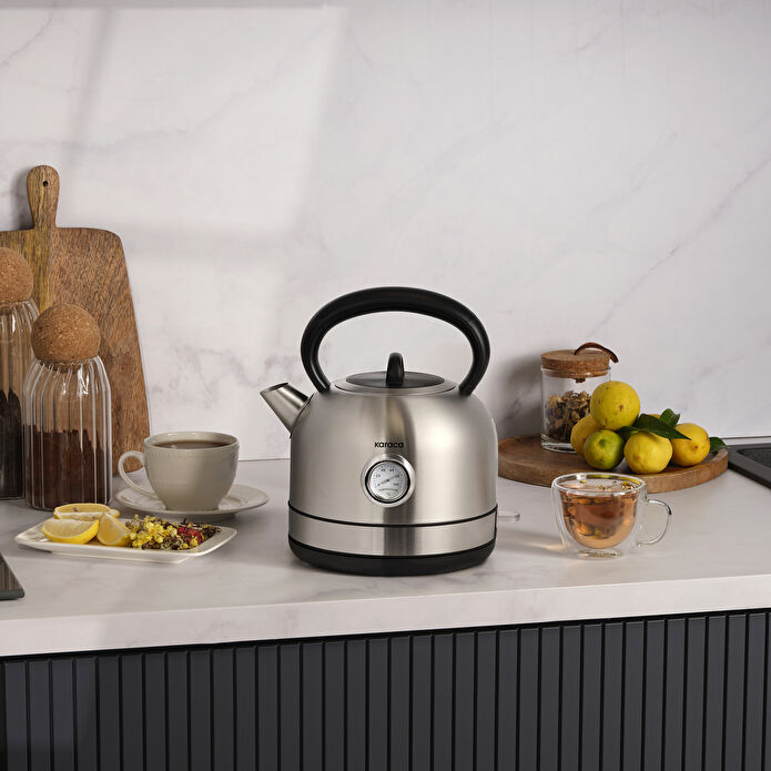 Karaca Retro 2202 Su Isıtıcısı Inox 2200W