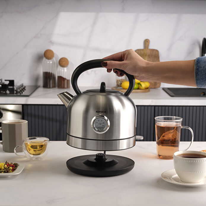 Karaca Retro 2202 Su Isıtıcısı Inox 2200W