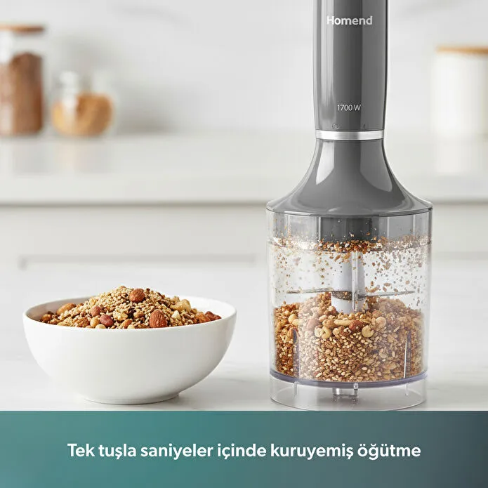 Homend Handmaid 1936H El Blender Seti Antrasit