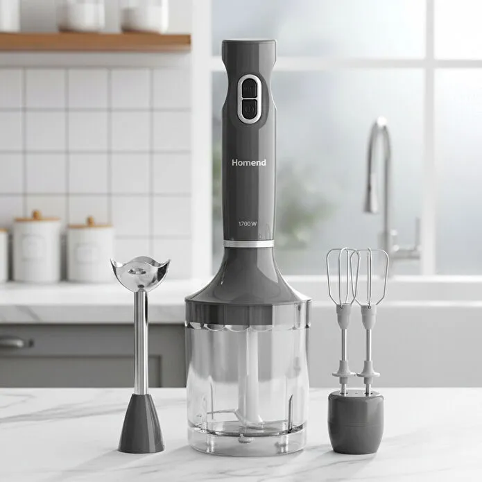 Homend Handmaid 1936H El Blender Seti Antrasit
