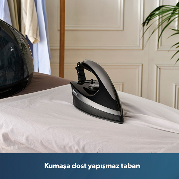 Homend Jetsteam 1166h Buhar Kazanlı Ütü Mavi Siyah