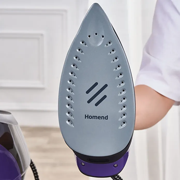 Homend Jetsteam 1173h Buhar Kazanlı Ütü Mor Siyah