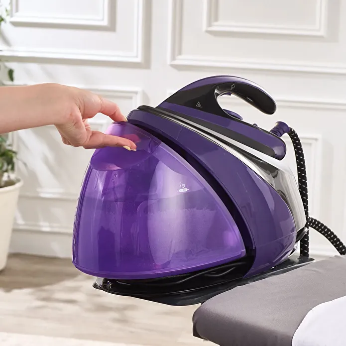 Homend Jetsteam 1173h Buhar Kazanlı Ütü Mor Siyah