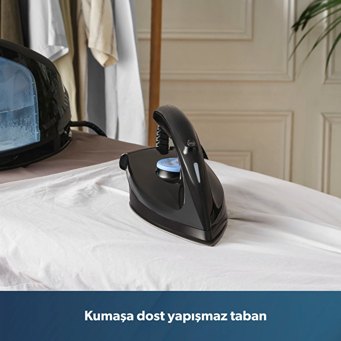 Homend Steamwork 1169H Buhar Kazanlı Ütü Siyah Mavi