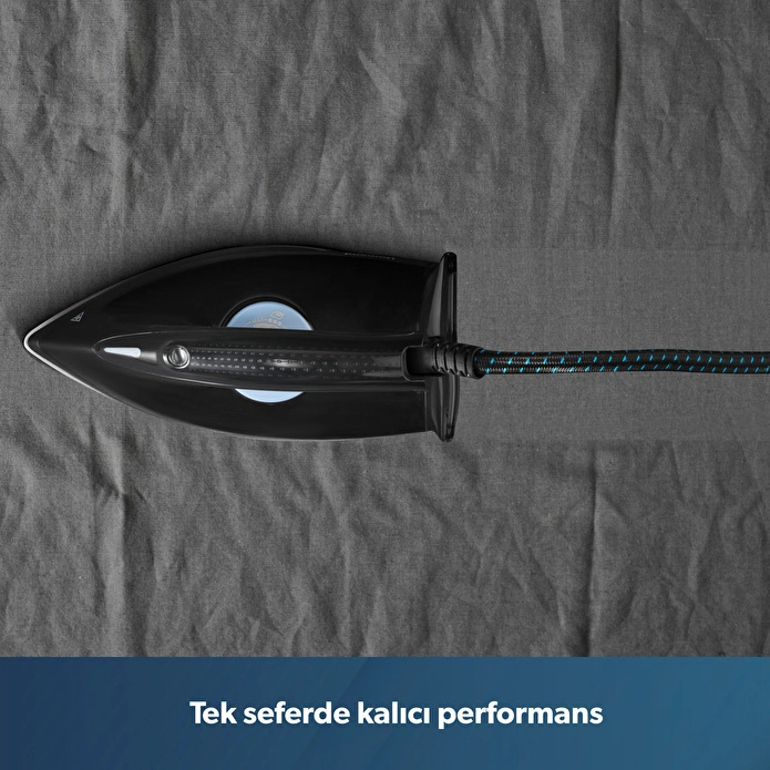 Homend Steamwork 1169H Buhar Kazanlı Ütü Siyah Mavi