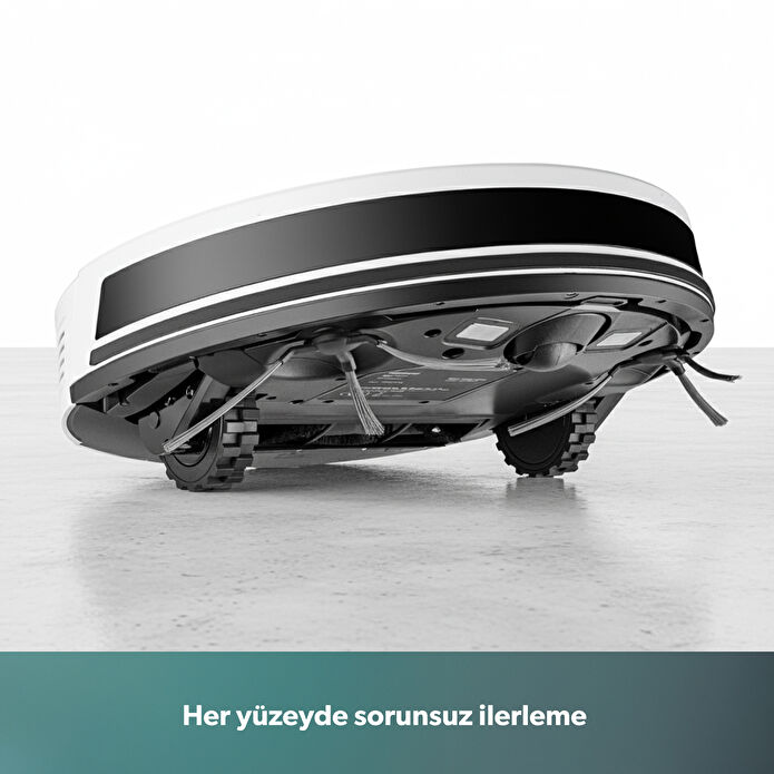 Homend Alex 1288h Moplu ve Akıllı Robot Süpürge Gyroscope Beyaz
