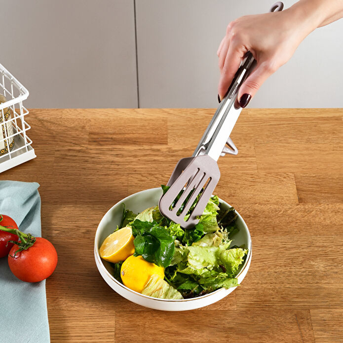 Crick Crack Harmony Silikon Uçlu Çelik Kare Maşa