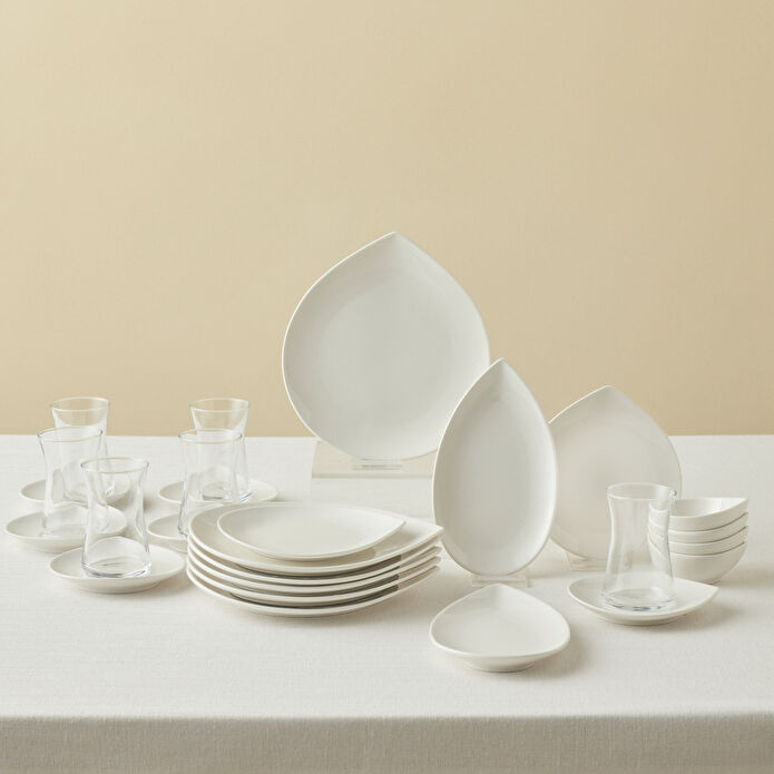 Karaca Forever Bone Solta 26 Parça 6 Kişilik Kahvaltı Takımı