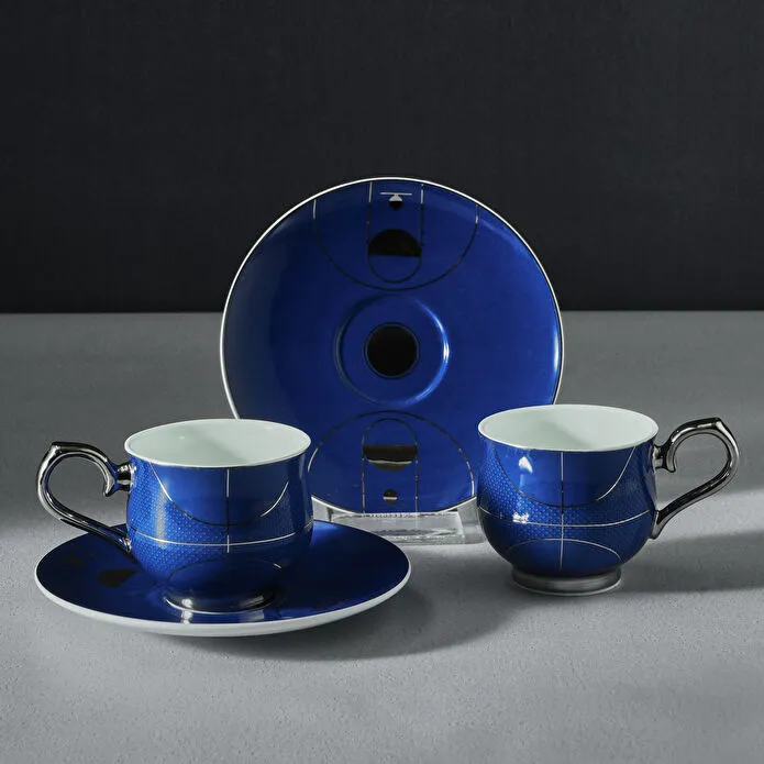 Karaca Unicef Ergin Ataman 2 Kişilik Kahve Fincan Takımı 90 ml