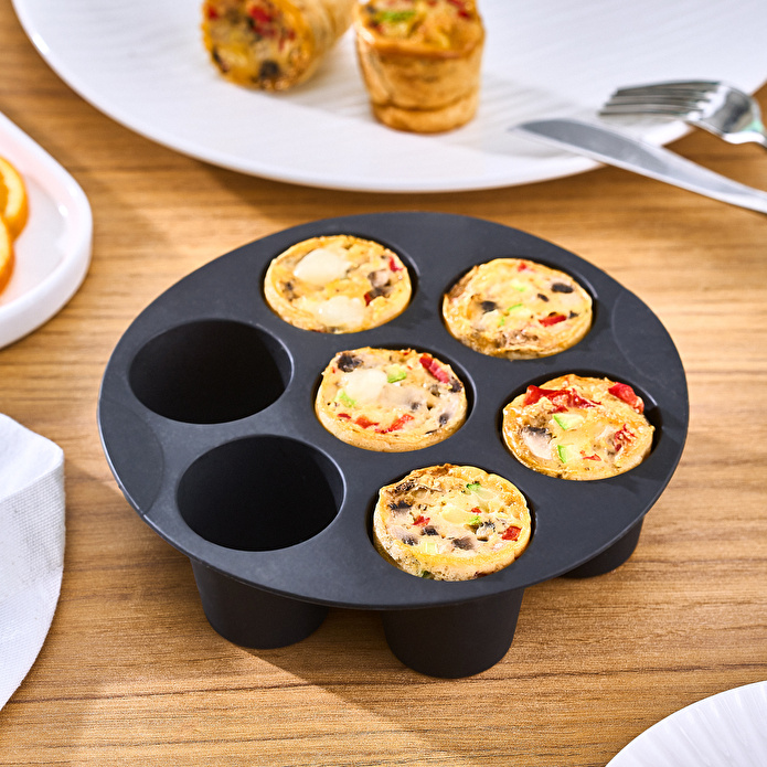 Crick Crack Silikon Muffin Kalıbı, Airfryer Aparatı
