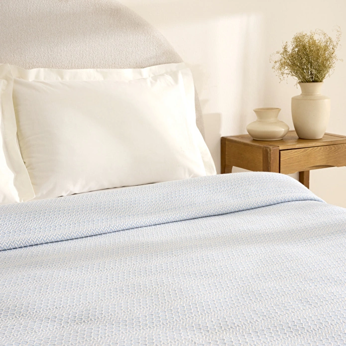 Karaca Home Levi Açık Mavi Çift Kişilik Pike