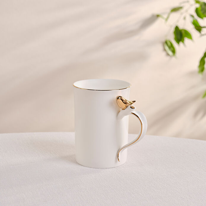 Karaca X Müge Anlı Gold Kuşlu Kupa