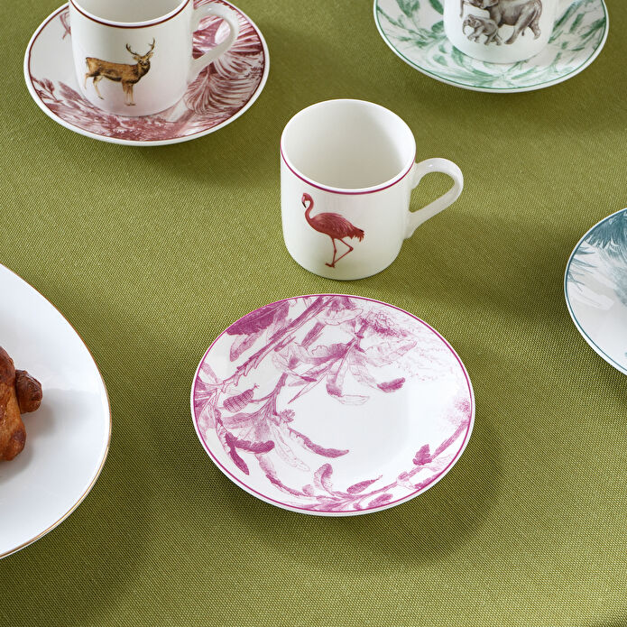 Karaca Jungle 6 Kişilik Kahve Fincanı Takımı 80 ml