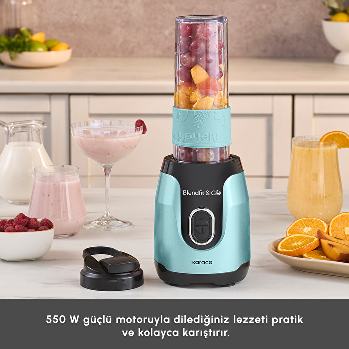 Karaca Blendfit Go Personal Kişisel Smoothie Blender Tiffany