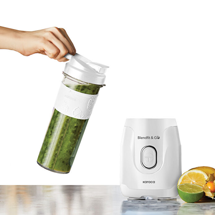 Karaca Blendfit Go Personal Kişisel Smoothie Blender Matte White