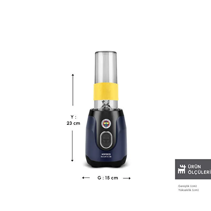 Karaca x Fenerbahçe Blendfit Go Personal Kişisel Smoothie Blender