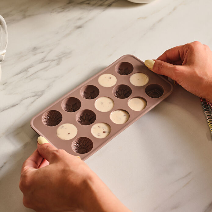 Crıck Crack Harmony Flower Silikon Çikolata Kalıbı