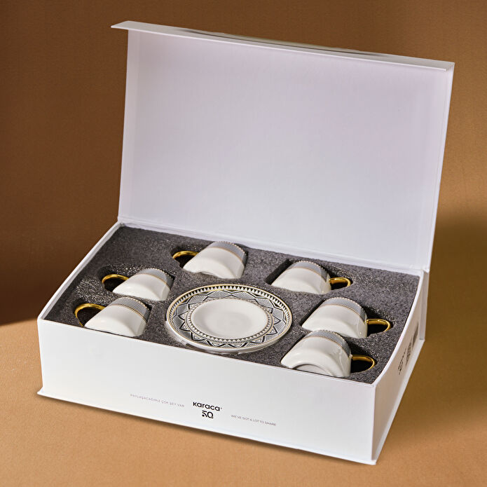Karaca Globe 6 Kişilik Kahve Fincanı Takımı 80 ml