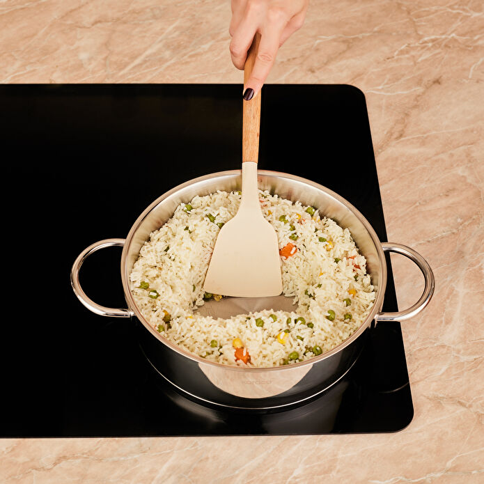 Karaca Platinium 17 Parça İndüksiyon Tabanlı Çelik Çeyiz Seti