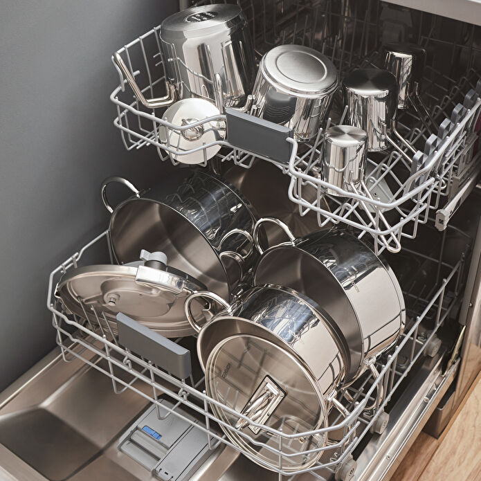 Karaca Platinium 17 Parça İndüksiyon Tabanlı Çelik Çeyiz Seti