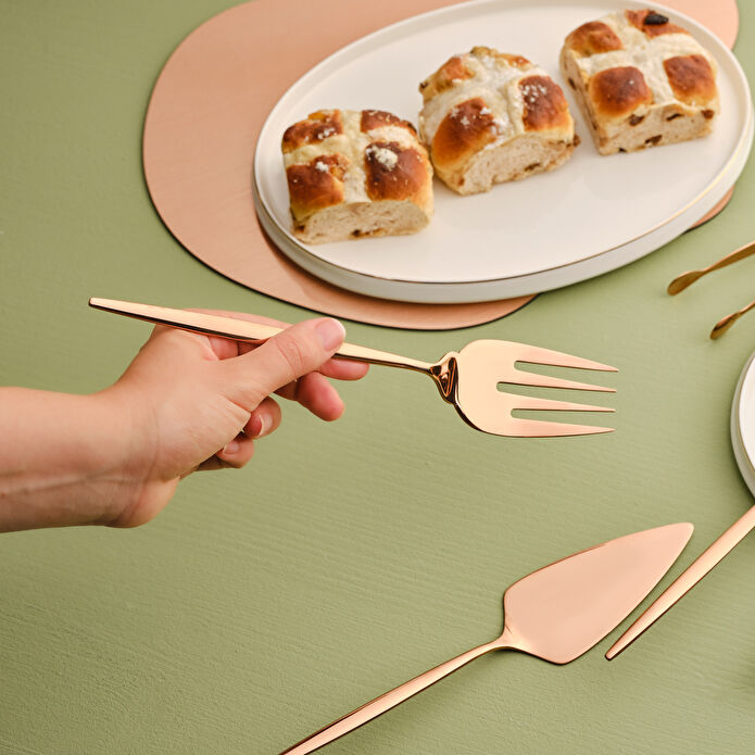 Karaca Orion 7 Parça Servis Seti Rosegold