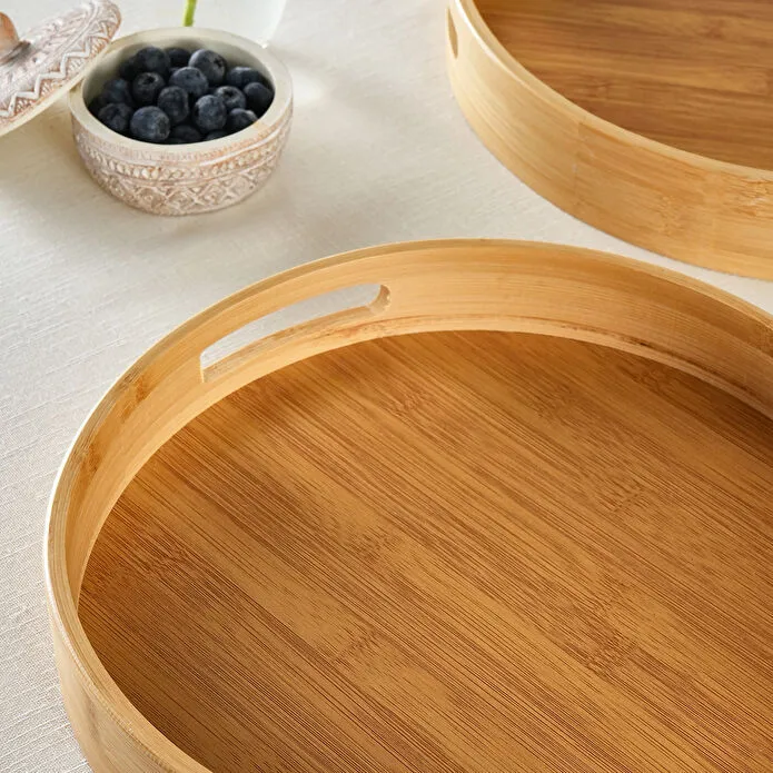 Karaca Storm 2'li Bambu Tepsi