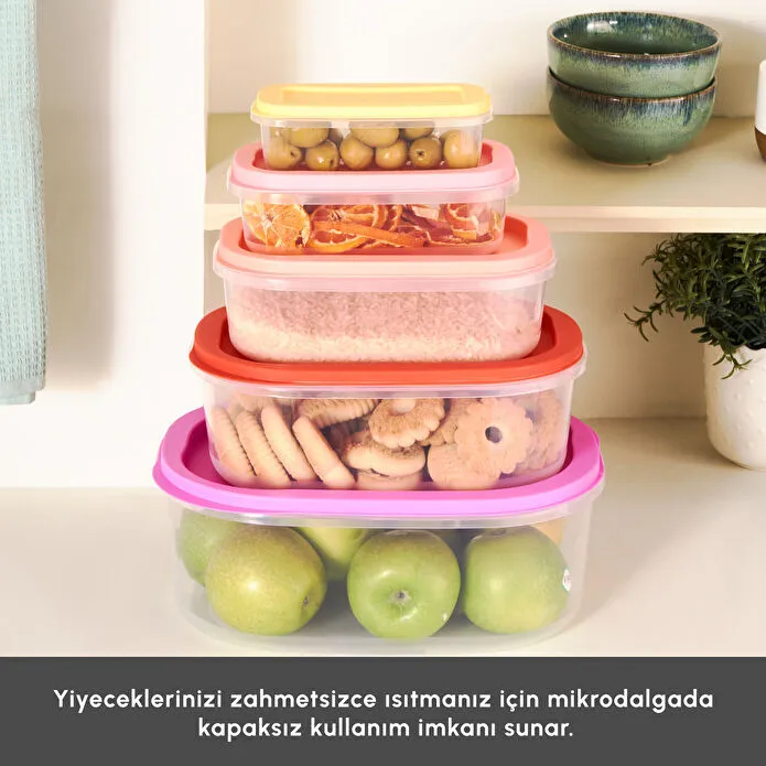 Karaca Mila 5'li Saklama Kabı