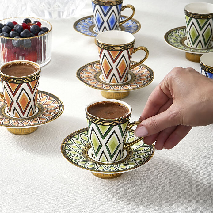 Karaca Enola 6 Kişilik Kahve Fincanı 85 ml