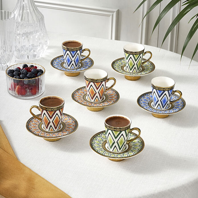 Karaca Enola 6 Kişilik Kahve Fincanı 85 ml