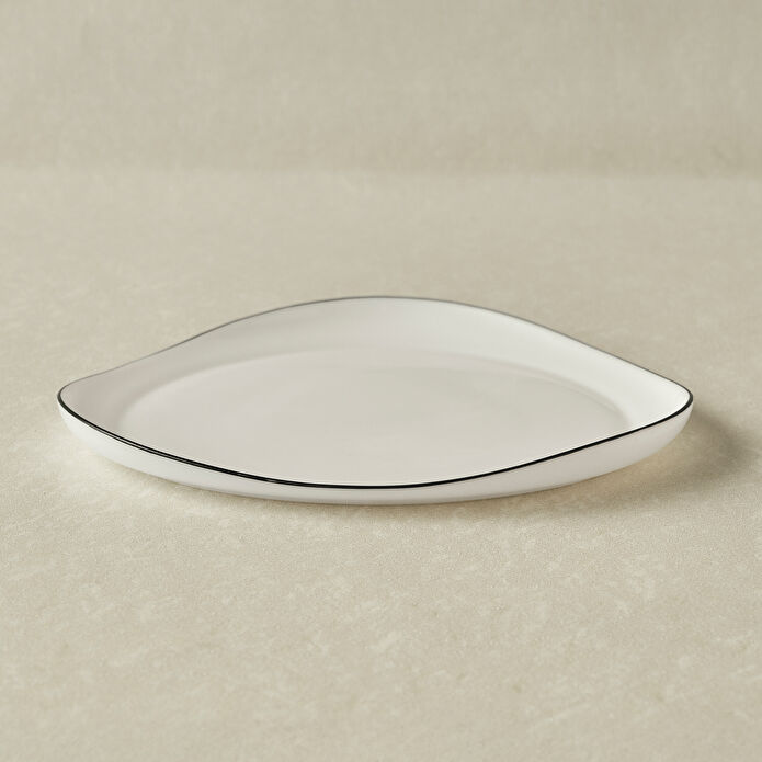 Karaca Agata Opal Cam Pasta Tabağı 18 Cm